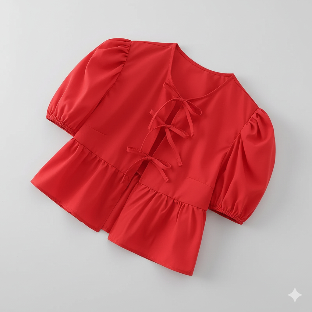 Blossom Bowtie Blouse