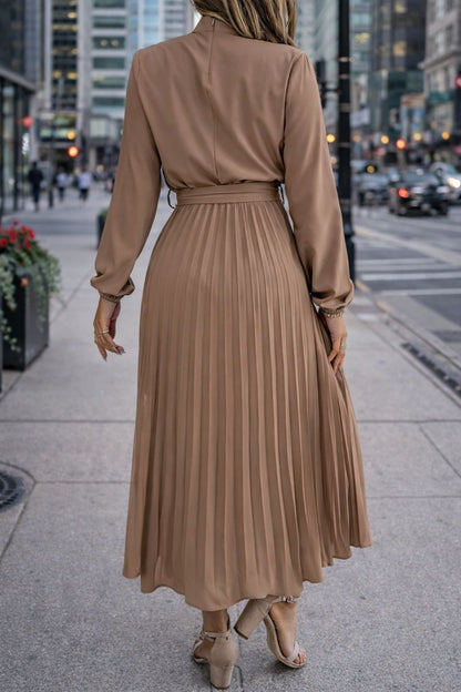Celeste Pleated Dress