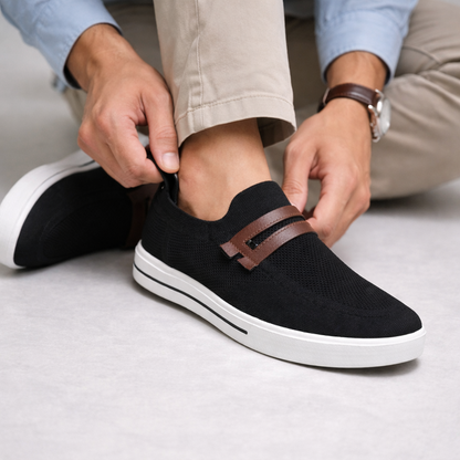 Ridge Knit Slip-On