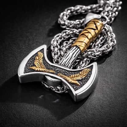 Odin Axe Necklace