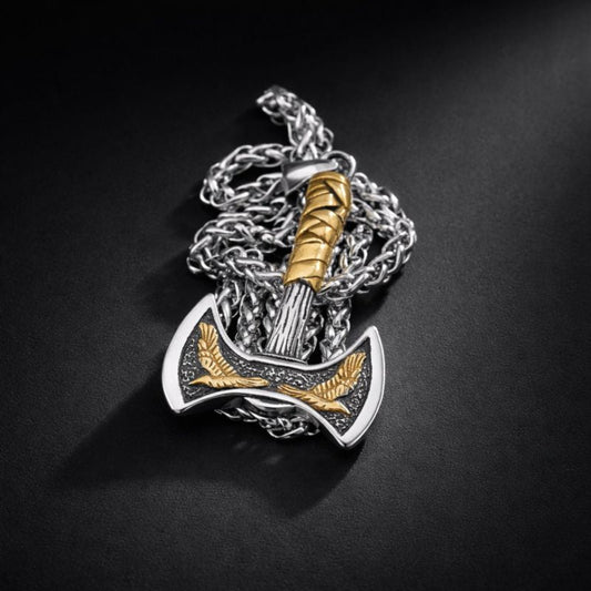 Odin Axe Necklace