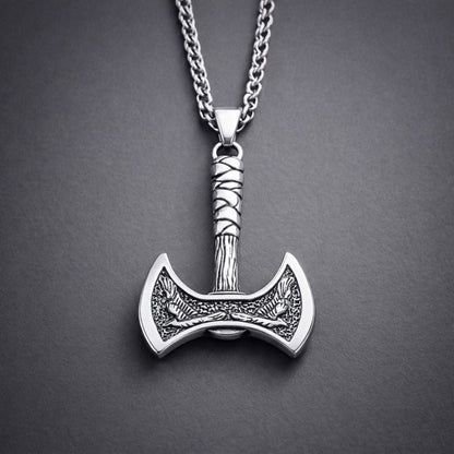 Odin Axe Necklace
