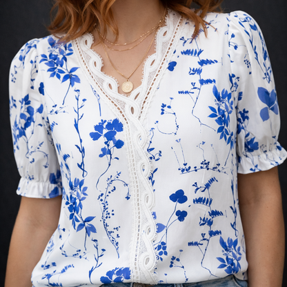 Wildflower Lace Blouse