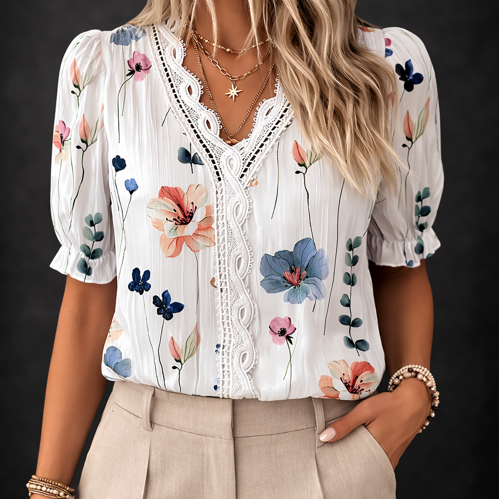 Wildflower Lace Blouse