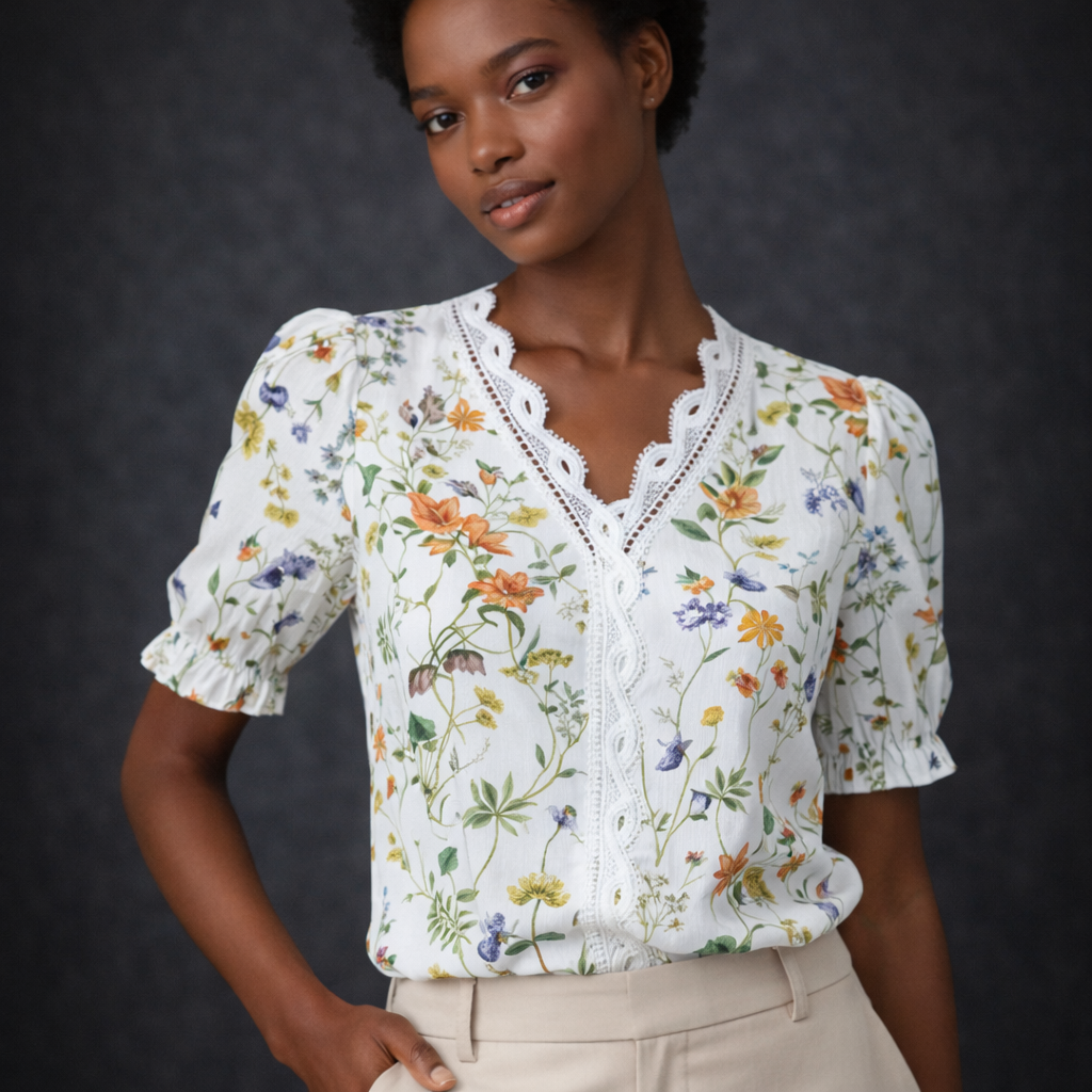Wildflower Lace Blouse
