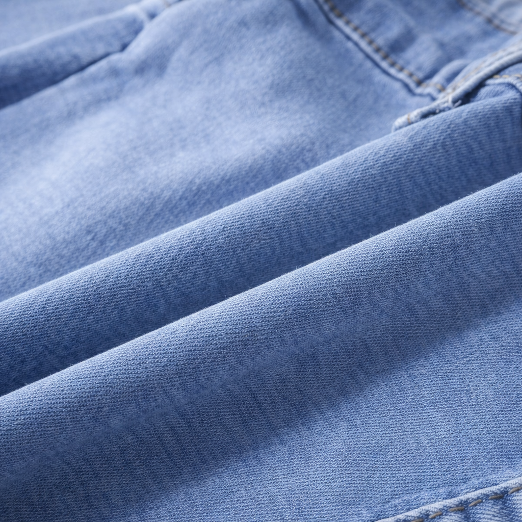 Wrap Denim Skort
