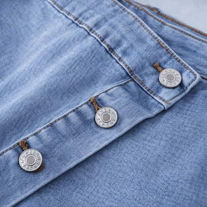 Wrap Denim Skort