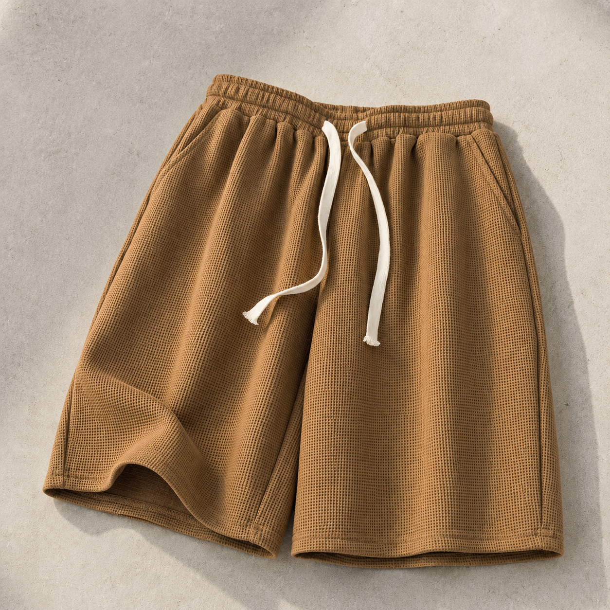 Theo Waffle Knit Shorts