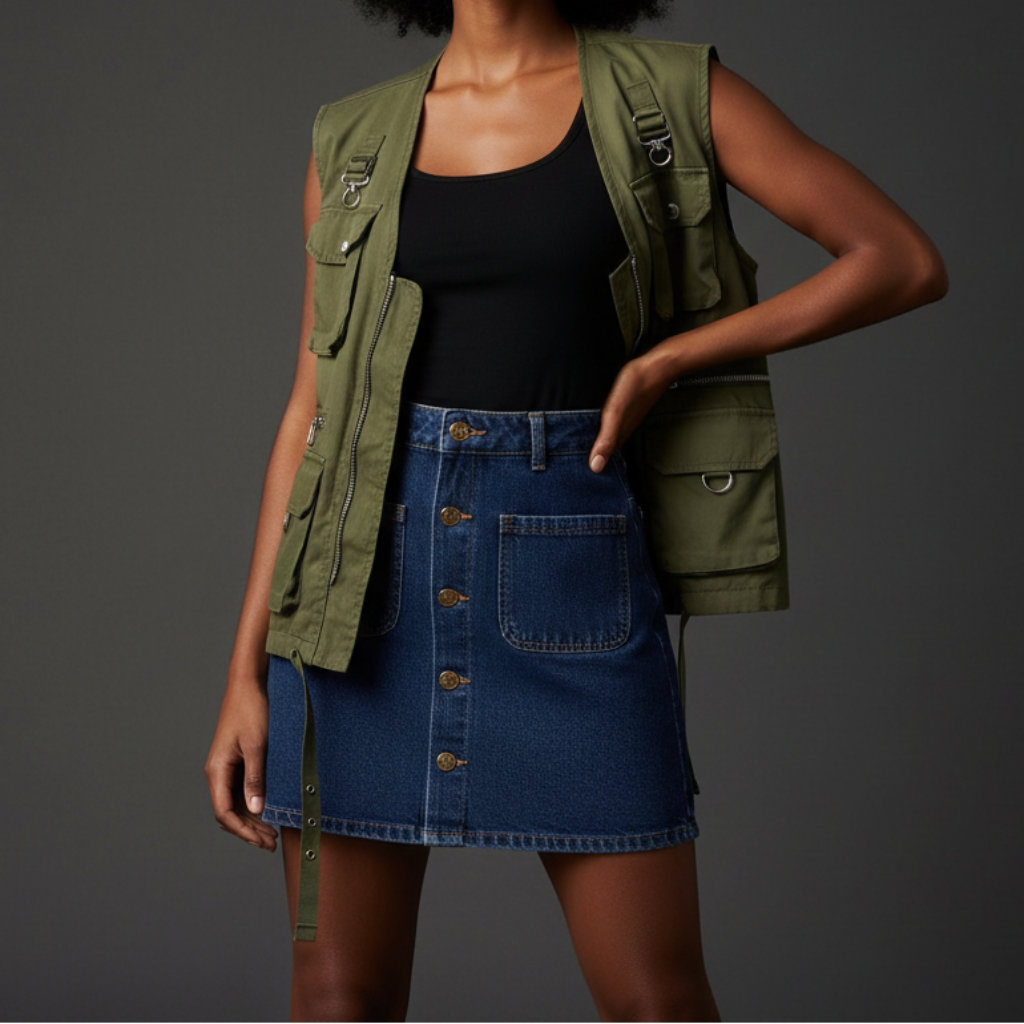 Mayberry Denim Skirt