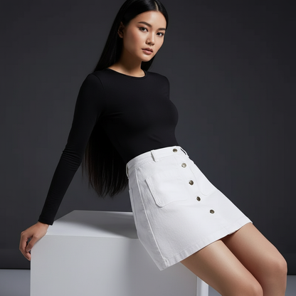 Mayberry Denim Skirt