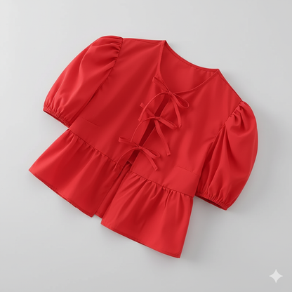 Blossom Bowtie Blouse