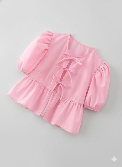 Blossom Bowtie Blouse