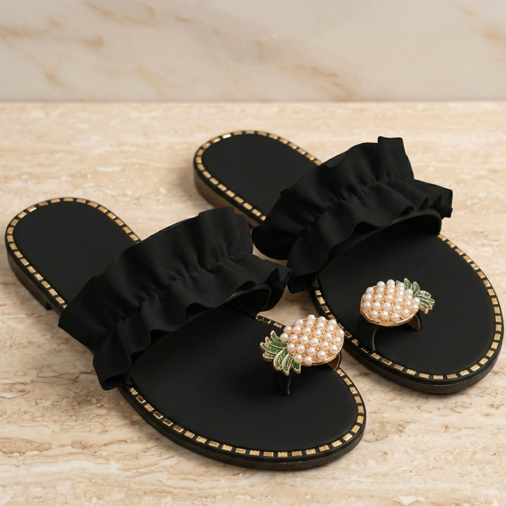 Pina Ruffle Sandals