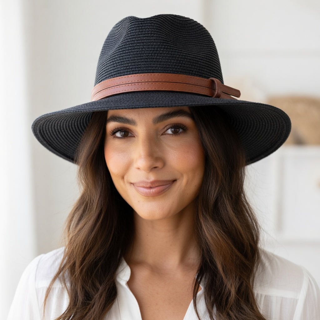 Lena Wide Brim Fedora