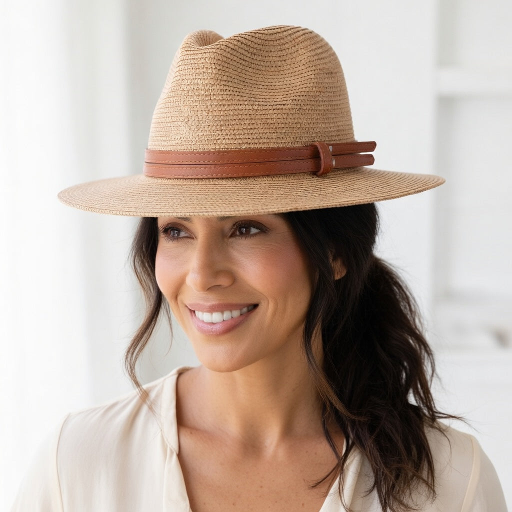 Lena Wide Brim Fedora