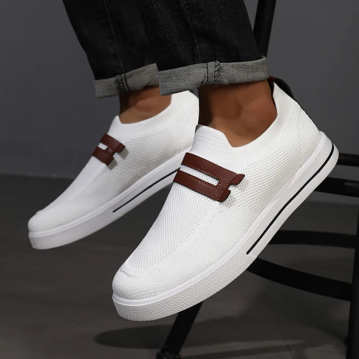 Ridge Knit Slip-On
