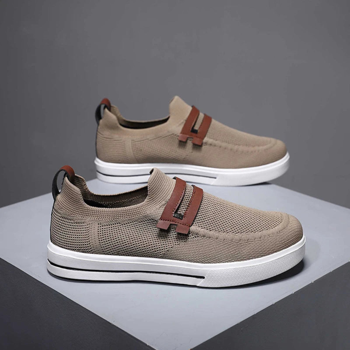 Ridge Knit Slip-On