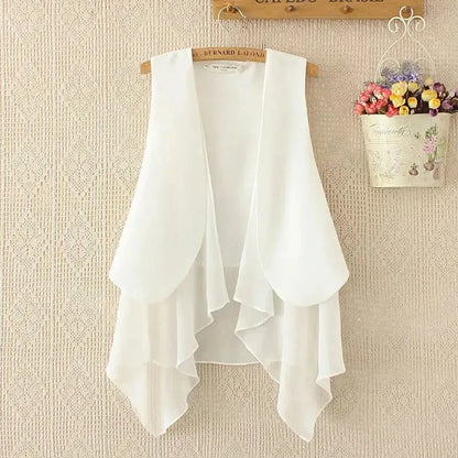 Chiffon Sleeveless Vest