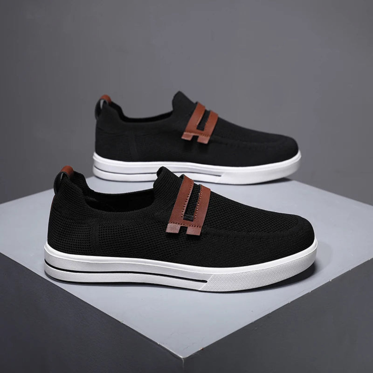 Ridge Knit Slip-On