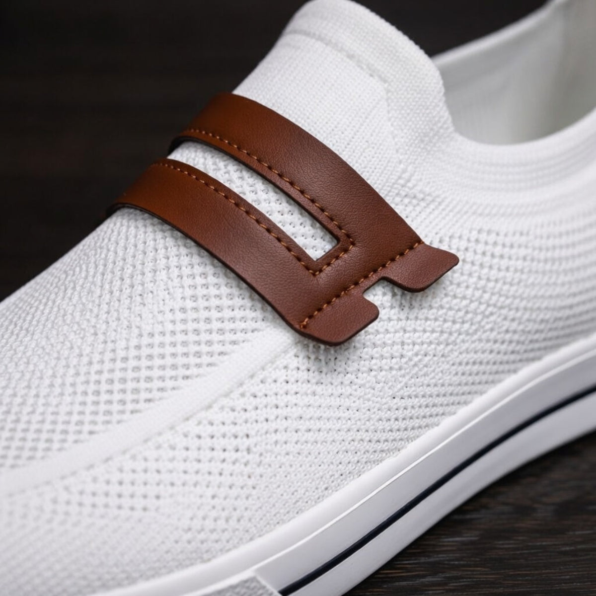 Ridge Knit Slip-On