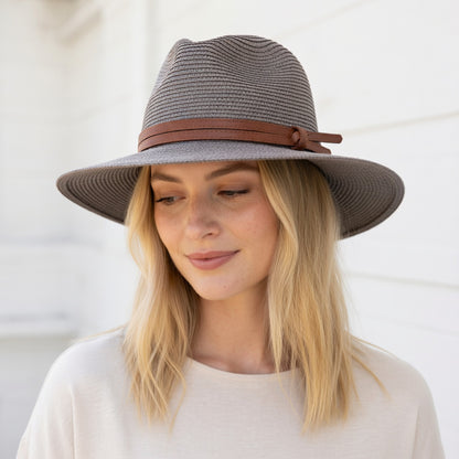 Lena Wide Brim Fedora