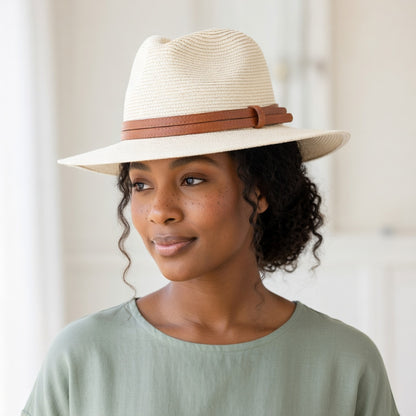 Lena Wide Brim Fedora